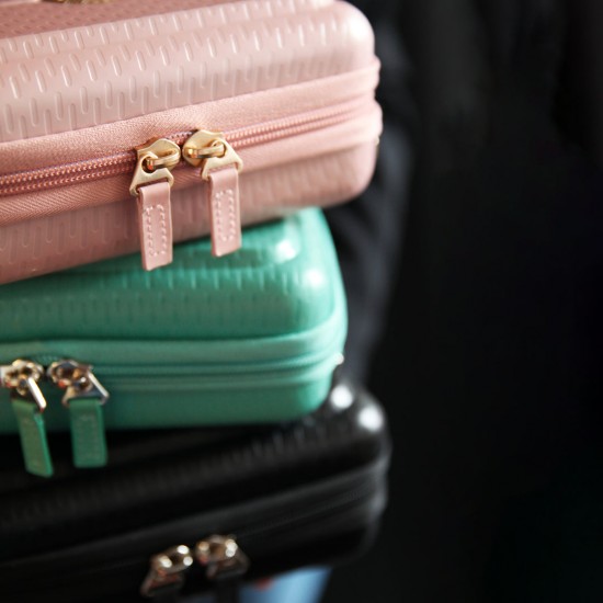Delsey Turenne Дамска чанта тип клъч Розов цвят
