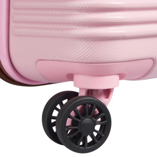 Delsey Freestyle Спинер на 4 колела 66 см. височина Розов цвят