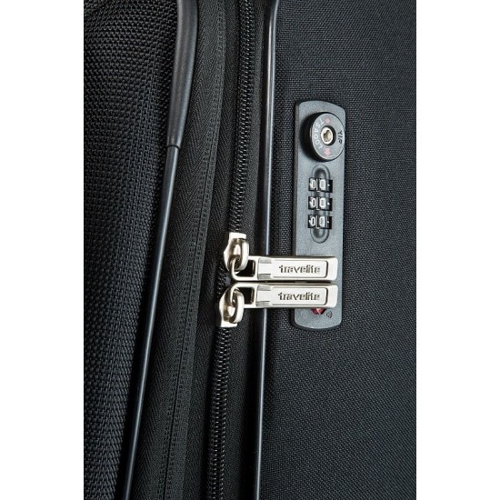 Куфар Style 4W 64 см - черен