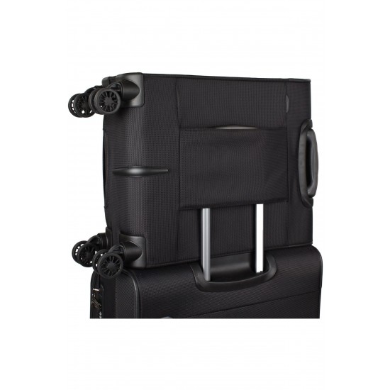 Куфар New CrossLite 54 см - черен