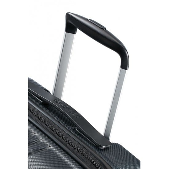 American Tourister куфар Tracklite 55 см - черен