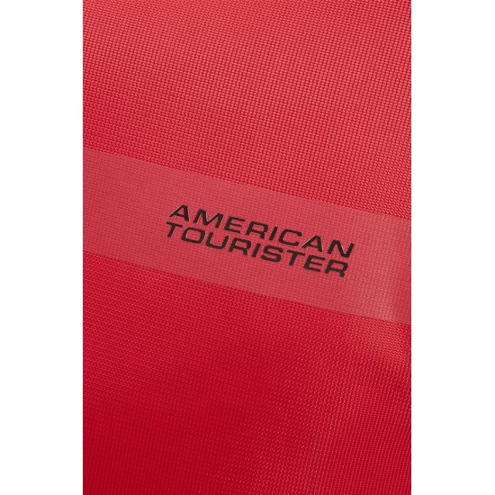 American Tourister Куфар Herolite 55 см. с разширение - червен