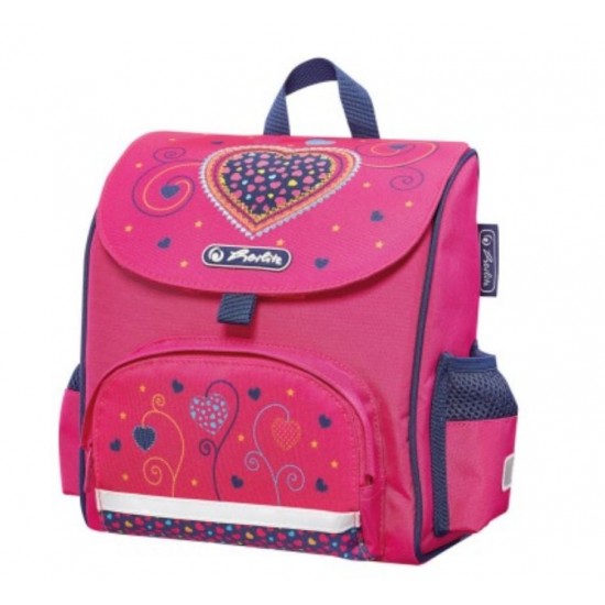 Раница за детска градина Mini Softbag Pink Hearts Herlitz 50014088