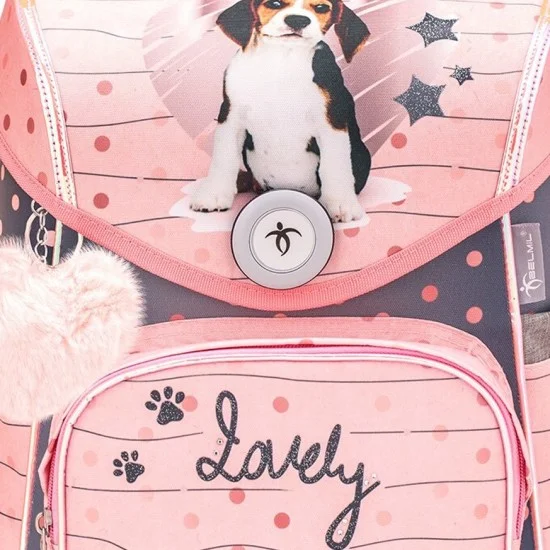 Belmil ученическа раница Compact - Lovely Beagle