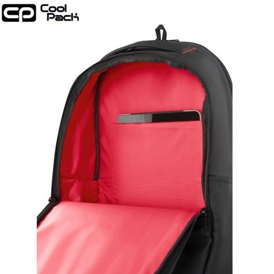 CoolPack Раница Icon Black/Red B90401