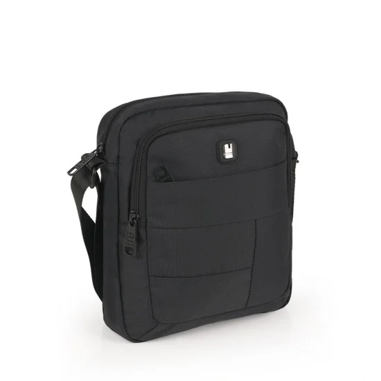 Мъжка чанта Kendo Eco черна - 24 см.