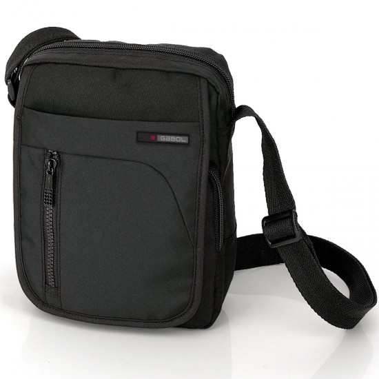 Мъжка чанта Crony Eco черна - 25 см