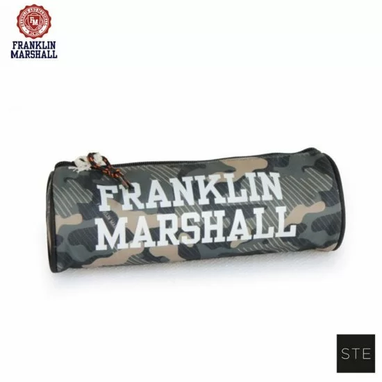 Ученически несесер с едно отделение Franklin Marshall Camouflage