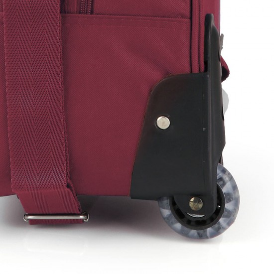 Пътна чанта на колела 40 см. червена – Week