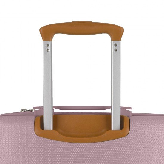 ABS куфар 55 см. розов - Mosaic