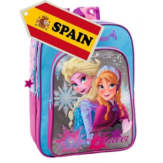 Ученическа раница Disney Anna & Elsa с подарък ученически пособия