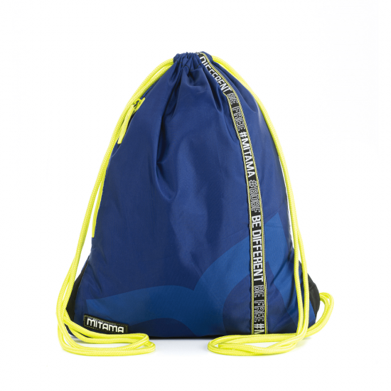 Спортна торба Blue Mitama, подарък ключодържател