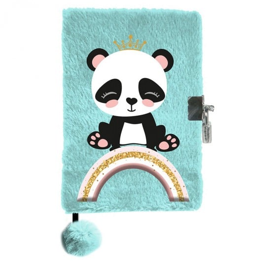 Плюшен дневник PASO PANDA Rainbow PP23PN-3676