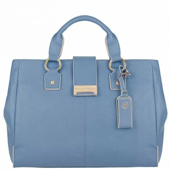 Дамска чанта  Caterina - светло синя