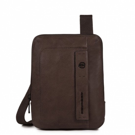 Чанта за рамо Pulse вертикална - тъмно кафява