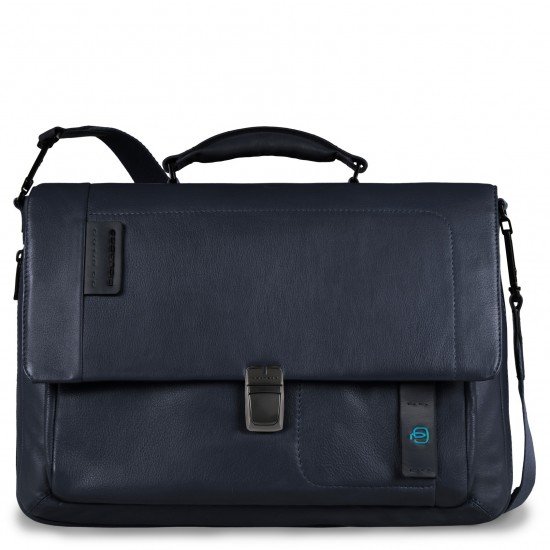 Бизнес чанта с разширение Pulse - тъмно синя