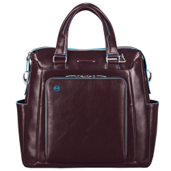 Чанта с отделение за лаптоп 15.6" Blue Square - махагон