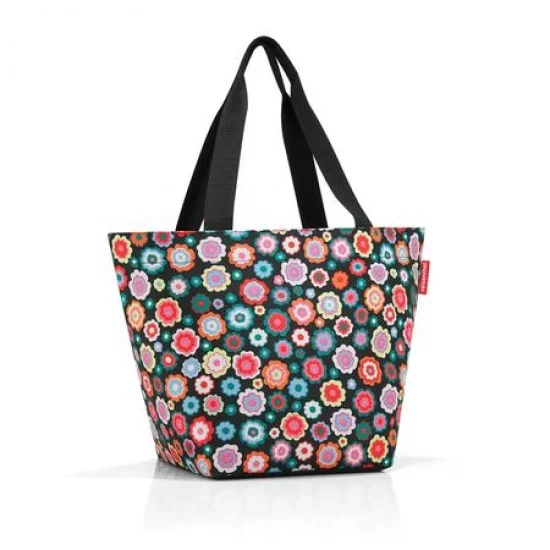 Чанта за пазаруване Reisenthel - Многоцветна с цветя, Малка