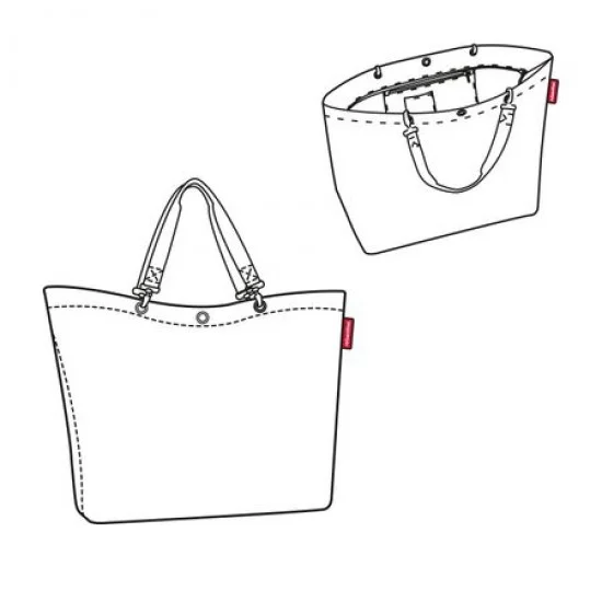 Чанта за пазаруване размер XL Reisenthel - Черна