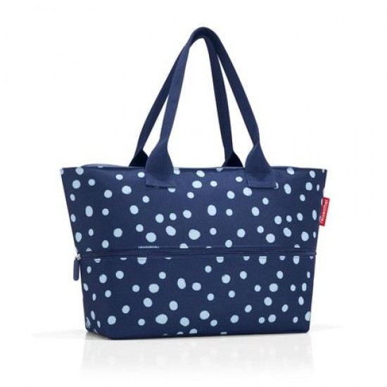 Разгъваема чанта за пазаруване Reisenthel Райе - Тъмно синя на точки
