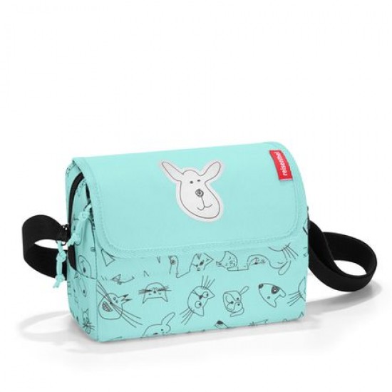 Всекидневна детска чанта Reisenthel - Cats&Dogs Mint