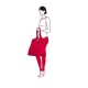 Чанта за пазаруване размер L Mini maxi Reisenthel - Червена