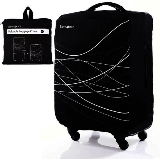 Калъф за куфар с височина от 65 до 75 см - Черен