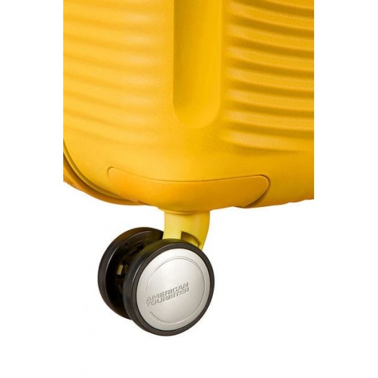 Куфар American Tourister Soundbox 77 см с разширение - жълт