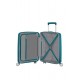 Куфар American Tourister Soundbox 55 см с разширение - зелен