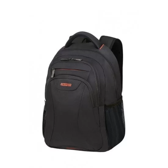 Раница American Tourister 39.6cм/15.6″ At Work - черен/оранжев