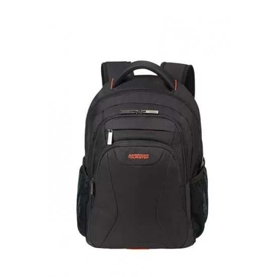 Раница American Tourister 39.6cм/15.6″ At Work - черен/оранжев