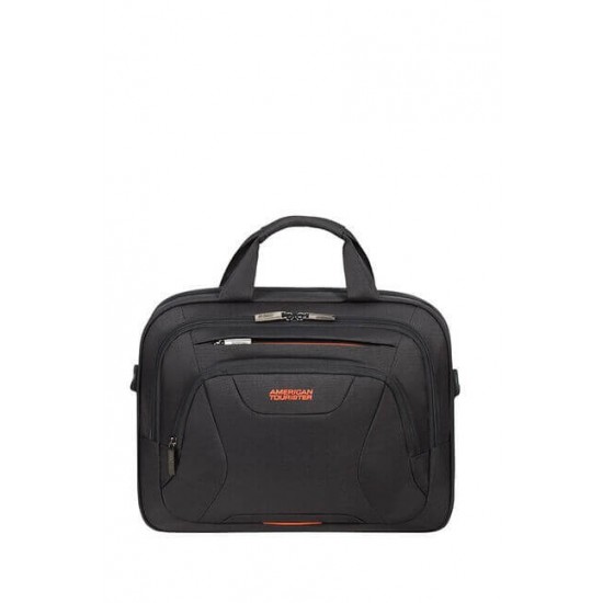 Чанта за лаптоп At Work 13.3-14.1 - черен/оранжев