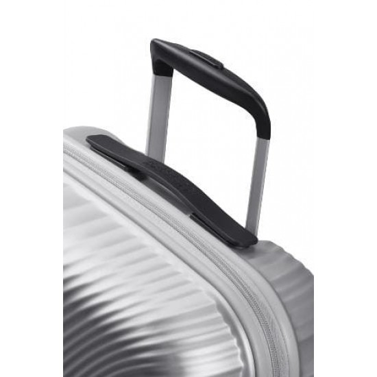 Куфар American Tourister Jetglam 55 см - сребро