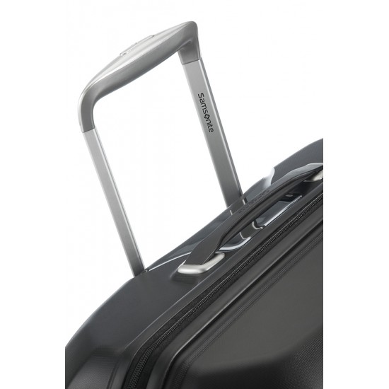 Куфар с разширение Flux 68 см - черен