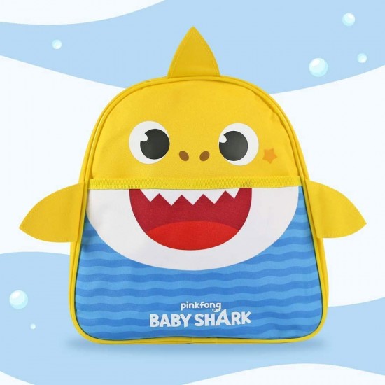 UnderCover - Раница за детска градина Baby Shark, жълта