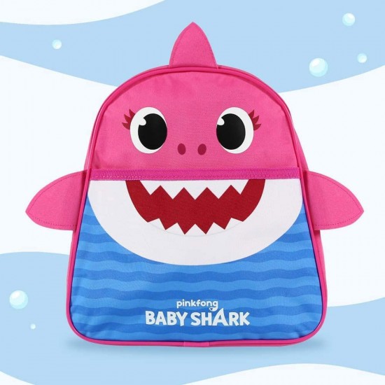 UnderCover - Раница за детска градина Baby Shark, розова
