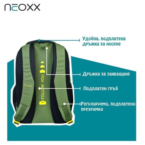 UnderCover - Ергономична раница Neoxx Ready for green