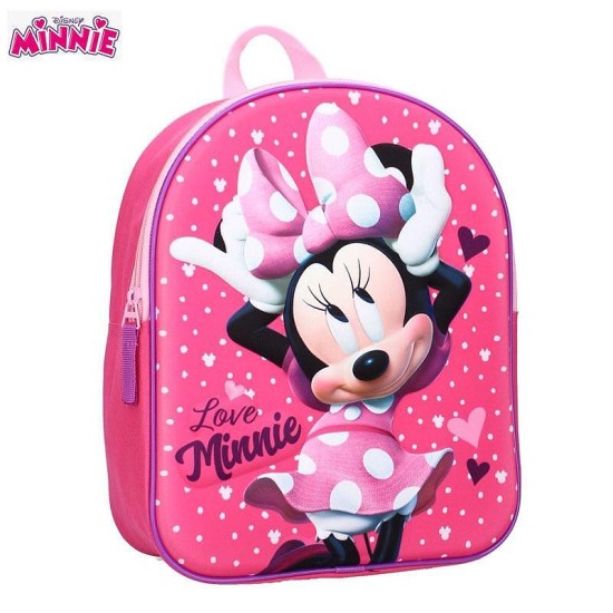 Раница за детска градина Disney Minnie Mouse  3D