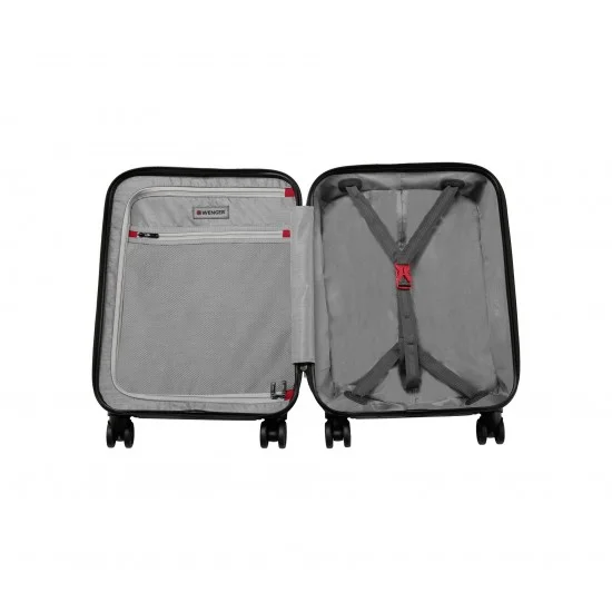 Куфар Wenger Lumen Hardside Luggage 55см - Carry On, черен