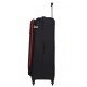 Куфар American Tourister Lite Volt 79 см - Черно/Червено