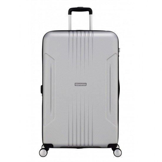 Куфар American Tourister Tracklite с разширение 78 см - Светло сив