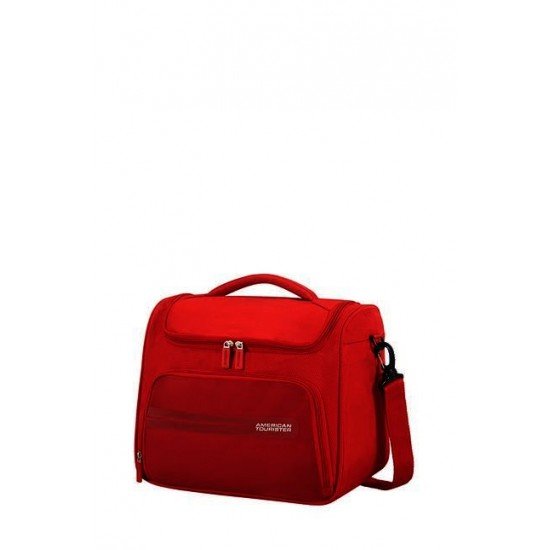 Козметична чанта Summer Voyager - Червена