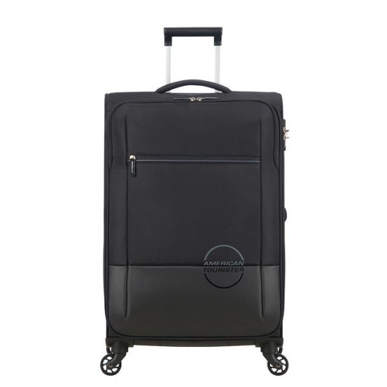 American Tourister куфар Instago 68 см - черен/тъмно сив