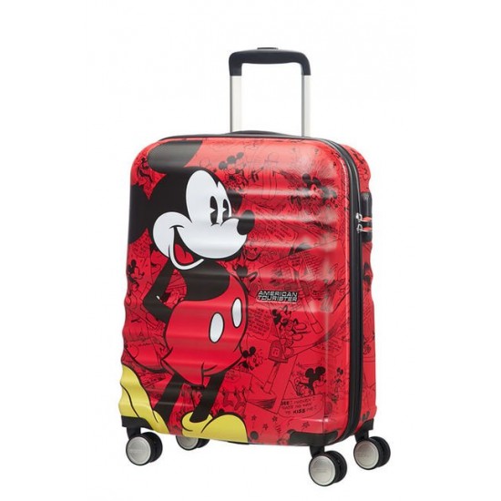 American Tourister куфар Wavebreaker Mickey 55 см - Comics Red