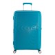 American Tourister куфар Soundbox 67 см - лятно синьо