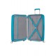 American Tourister куфар Soundbox 67 см - лятно синьо