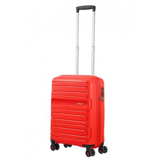 American Tourister куфар Sunside 55 см - червен