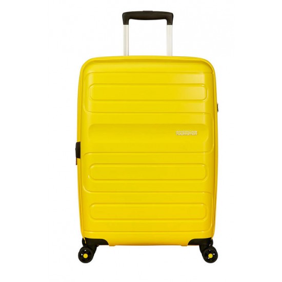 American Tourister куфар Sunside 68 см - жълт