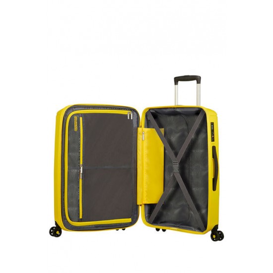 American Tourister куфар Sunside 77 см - жълт