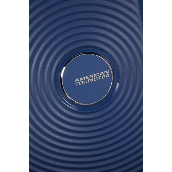 American Tourister куфар Soundbox 77 см - тъмно синьо